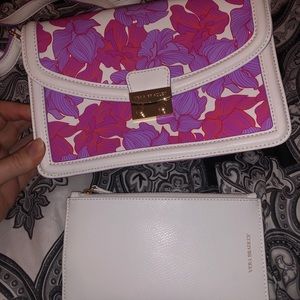 Vera Bradley Crossbody/Wallet Paradise FloralLilac